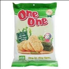 Bánh gạo One one tảo biển bạch tuộc 104g