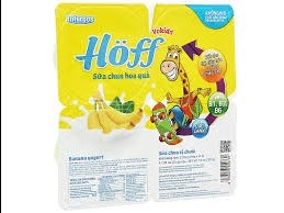 Sữa chua trẻ em Hoff Chuối vỉ 4 hộp