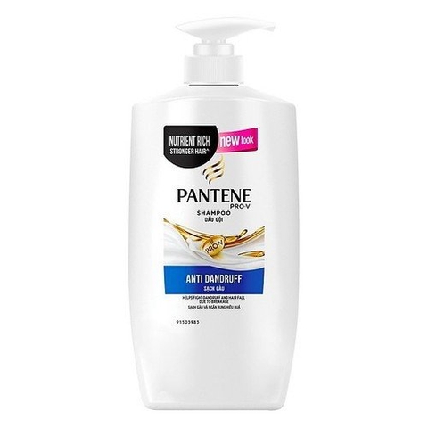 Dầu gội Pantene Anti Sạch gàu, ngăn rụng tóc 650g