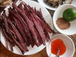 Thịt trâu gác bếp A Lử 100gr + nước sốt chấm