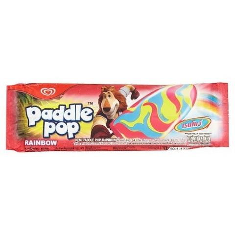 Kem Walls PADDLE POP cầu vồng