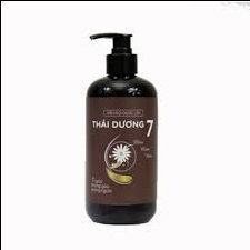 Dầu gội dược liệu Thái Dương 7 chai màu nâu 480ml