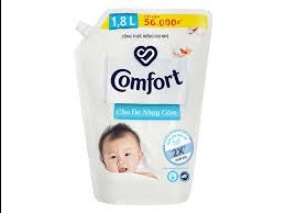 Nước xả Comfort cho da nhạy cảm túi 1,8L