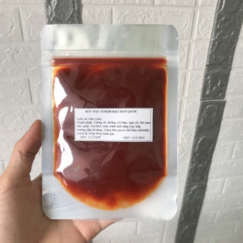 Sốt Tokbokki túi zip 90gram