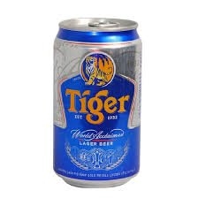 Bia lon Tiger Xanh 330ml