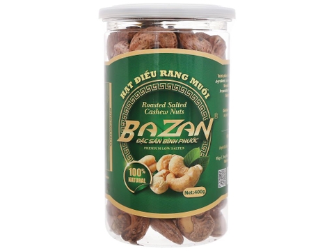 Hạt điều rang muối Bazan đặc sản Bình Phước 400g