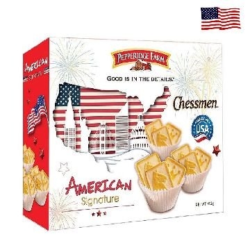 Bánh Singnature Chessmen Butter American hộp thiếc 412gram