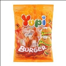 Kẹo dẻo yupi burger gói 96g