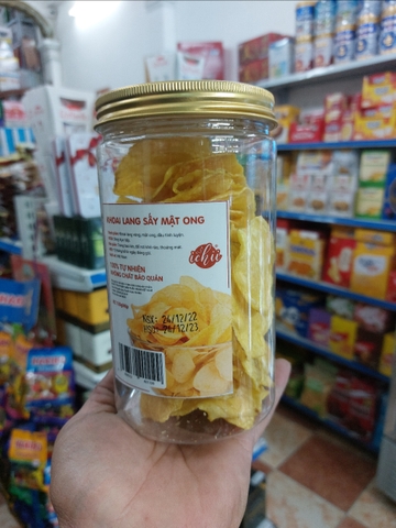 Khoai lang sấy mật ong Ichi lọ 150gram