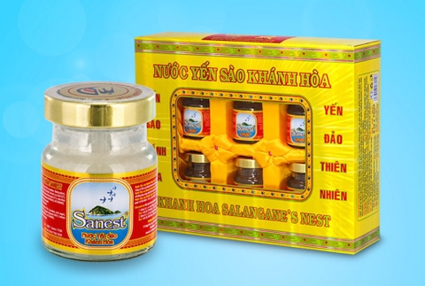 Yến Sào Sanvinest Khánh Hoà hộp 6 lọ