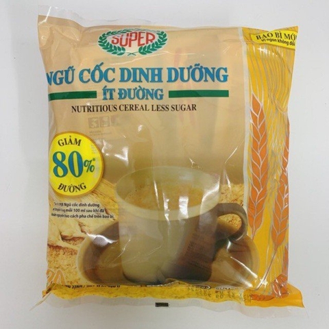 Ngũ cốc dinh dưỡng ít đường super 400g