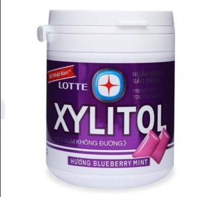 Kẹo cao su xylitol lọ tím 130g