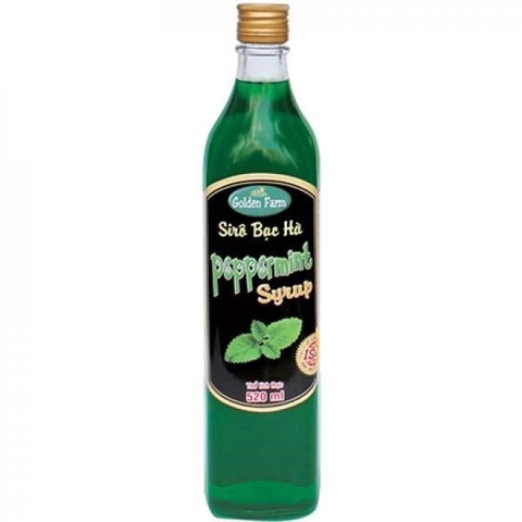 Siro Bạc Hà Golden Farm 520ml