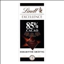 Socola thanh Lindt 85% Cacao 100gram