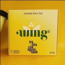 Trà sữa WING hương nhài set 5 ly 370g