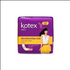 Băng vệ sinh Kotex Pro lưới siêu thấm siêu mỏng ko cánh 8m
