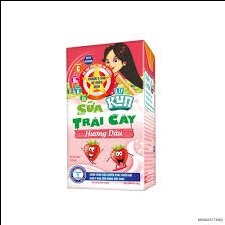 Sữa Kun trái cây vị dâu hộp 110ml