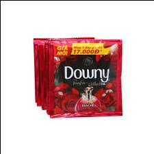 Nước xả vải Downy gói nhỏ