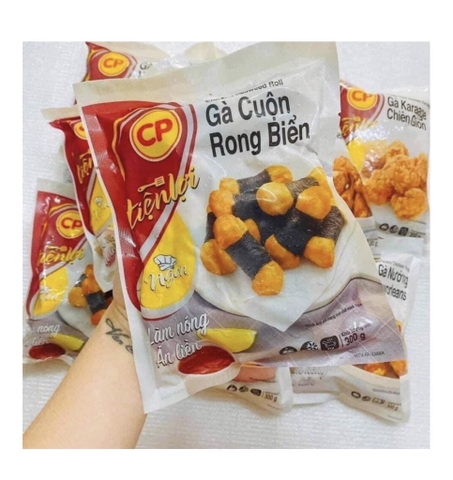 Gà cuộn rong biển CP gói 300gram