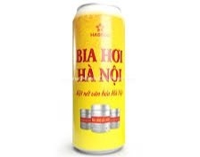 Bia hơi Hà Nội Habeco lon 500ml