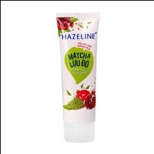 Sữa rửa mặt Hazeline matcha lựu đỏ 100g