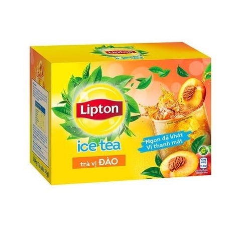 Trà hòa tan Lipton đào 224g