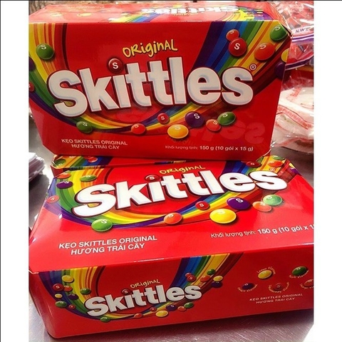 Kẹo Skittles hương trái cây hộp quà tết 150g