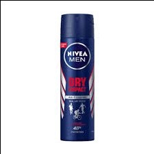 Xịt khử mùi NIVEA Men khô thoáng chai 150ml