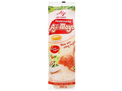 Sốt Mayonnaise Aji-Mayo tuýp 260g