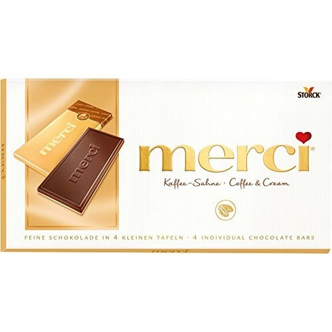 Socola thanh Merci Coffee Cream 100gram