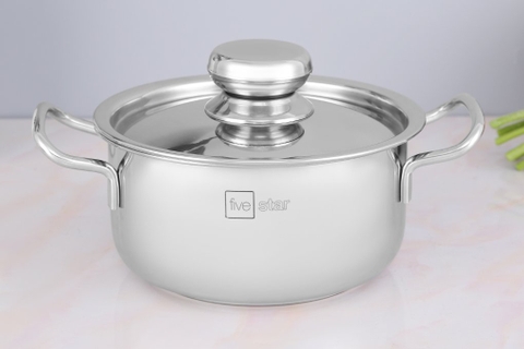 Nồi Inox Five Star 3 đáy size 16cm