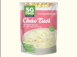 Cháo tươi Saigon Food : Yến mạch hạt sen 240gram