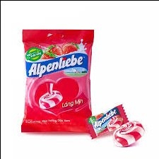 kẹo alpenliebe hương dâu túi 120g