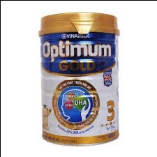 Sữa bột Optimum gold 3 Vinamilk hộp thiếc 850g