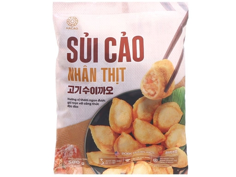 Sủi cảo nhân thịt HACAO 500g