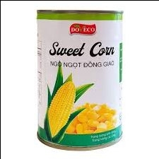 Ngô ngọt tách hạt đóng lon Đồng Giao 450g