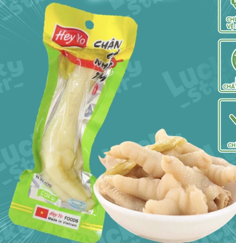 Chân gà Nhất Tâm Hey Yo 40gr