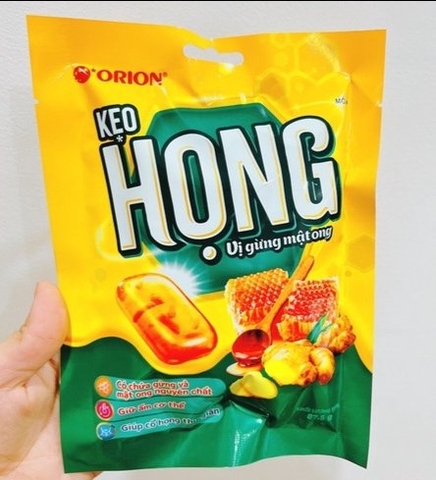 Kẹo họng vị gừng mật ong 87,5g