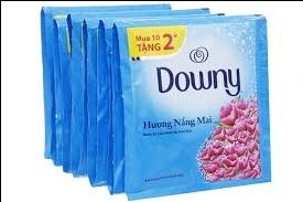 Nước xả vải Downy Hương Nắng mai gói nhỏ 20ml