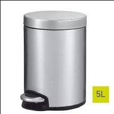 Thùng rác inox bật nắp Vinamop 5L