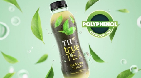 Trà ô long tự nhiên TH True Tea 350ml