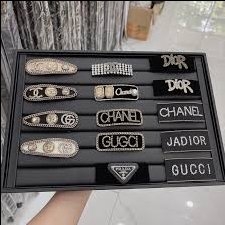 Kẹp mái Chanel / Gucci / Prada