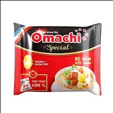 Mì Omachi Special bò hầm xốt vang gói 92g