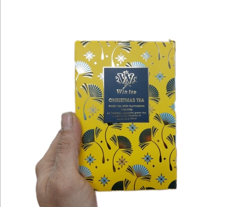 Hộp trà xanh Win Tea 100g ( vàng )