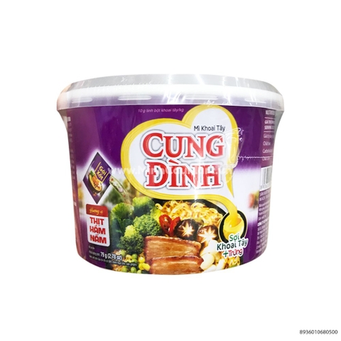 Mì cung đình vị thịt hầm nấm bát 79g