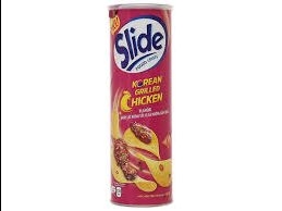 Snack khoai tây ống Slide vị gà nướng Hàn Quốc 160g