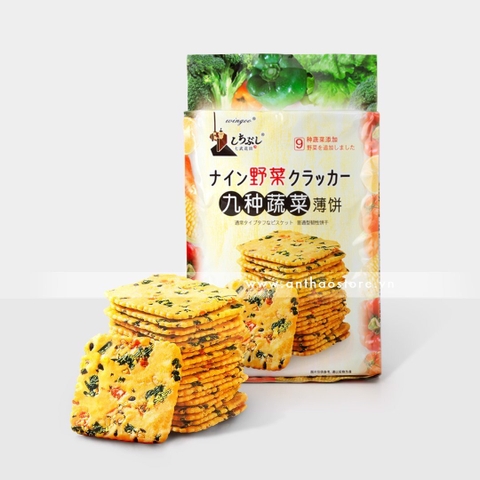 Bánh rau củ hỗn hợp Wingoo 328g