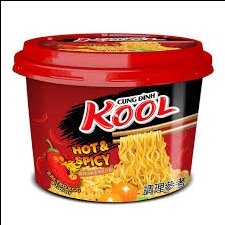 Mì Cung Đình Kool vị trứng muối cay bát 92g