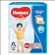 Tã quần Huggies size XXL 30 miếng