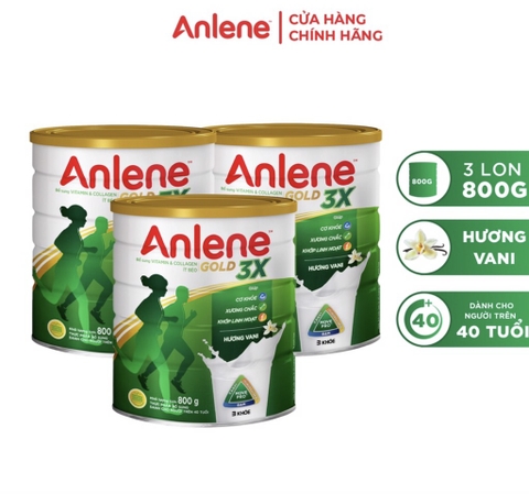 Sữa bột Anlene gold 3X 800g